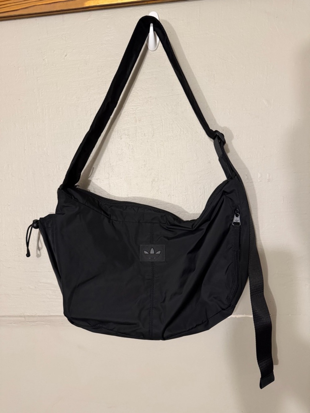 Adidas Crescent Black Shoulder Bag